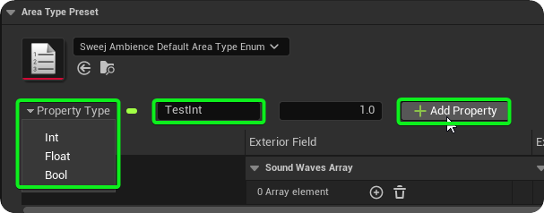 Add Properties