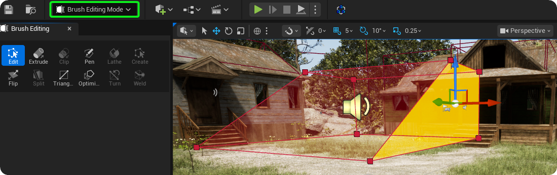 Brush Editing Mode
