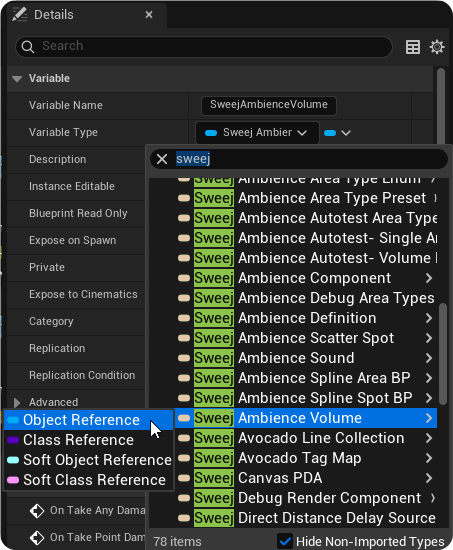 Create Object Reference Variable of Appropriate Type