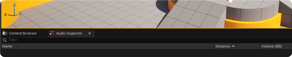 Docked below viewport