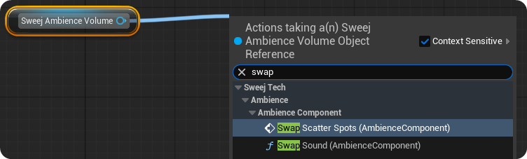 Find Function Swap Scatter Spots