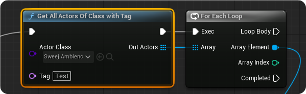 Get All Actors of Class with Tag