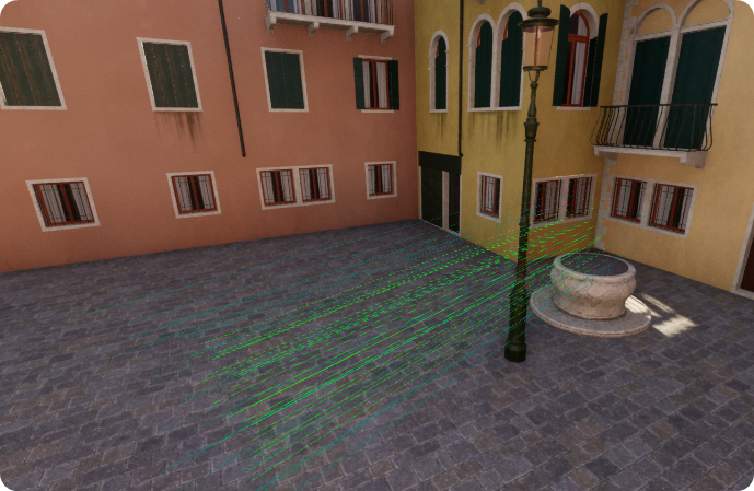 Debug Display -- Draw Rays