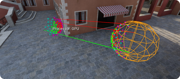 First Frame Rays Debug Appearance--