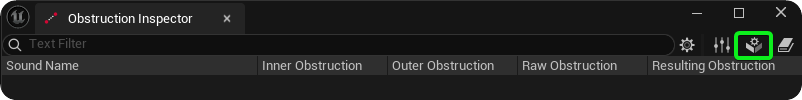 Obstruction Inspector -- Shortcut to open Project Settings