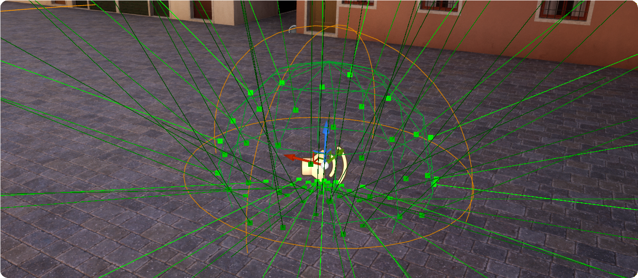 Ray Sound Positions Set to Overlap Locations