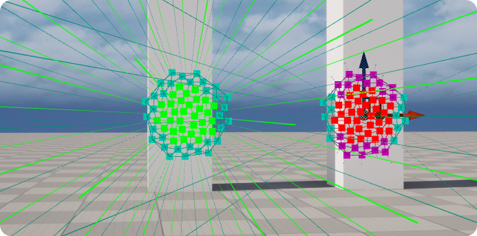 Shared Mesh but specific instances with bespoke obstruction setting