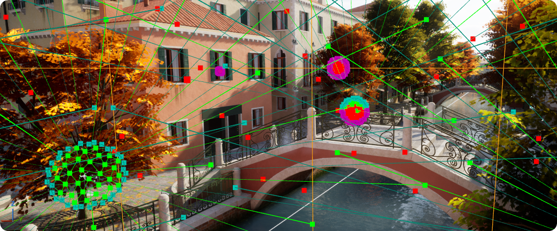 Sound Sources with Debug Visualizations