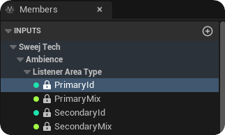 MetaSound Listener Area Type Interface