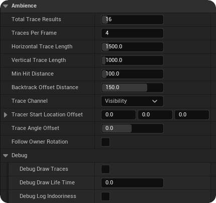 Sweej Amb Tracer Component